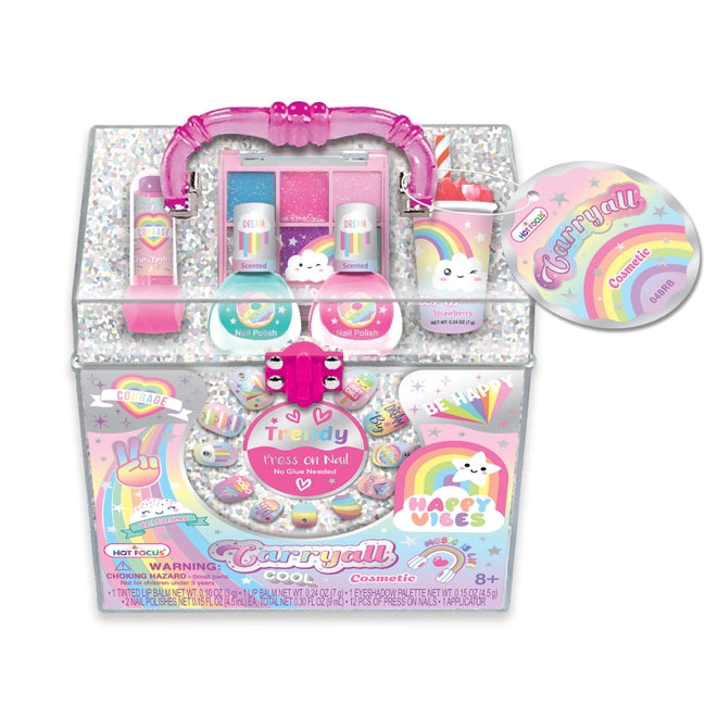 Carry All Cosmetic, Rainbow - Born Childrens Boutique