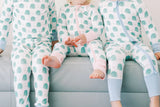 Pajamas Set 2 Piece - Blue Golf