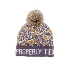 Youth Breck Beanie Field Camo