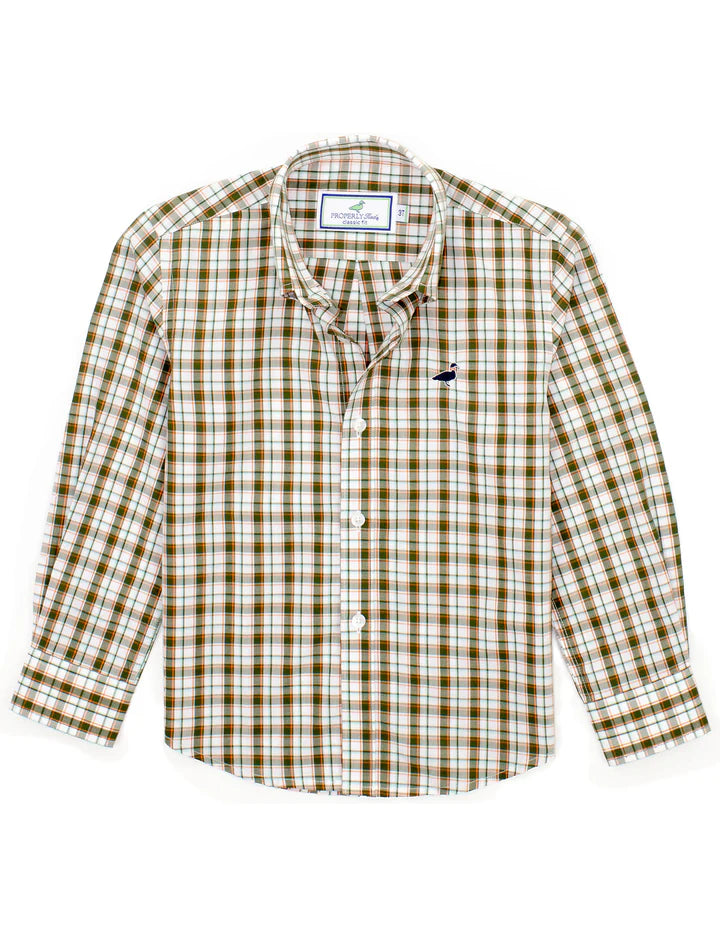 LD Seasonal Sportshirt Olive Grove