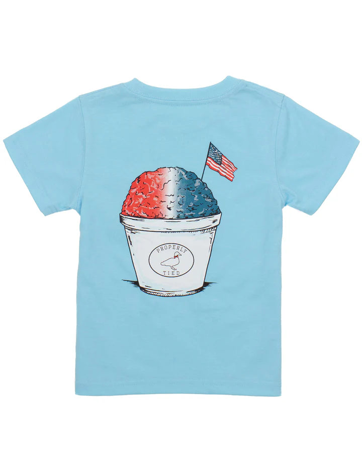 Pre-Order American Chillin SS Aqua Shirt