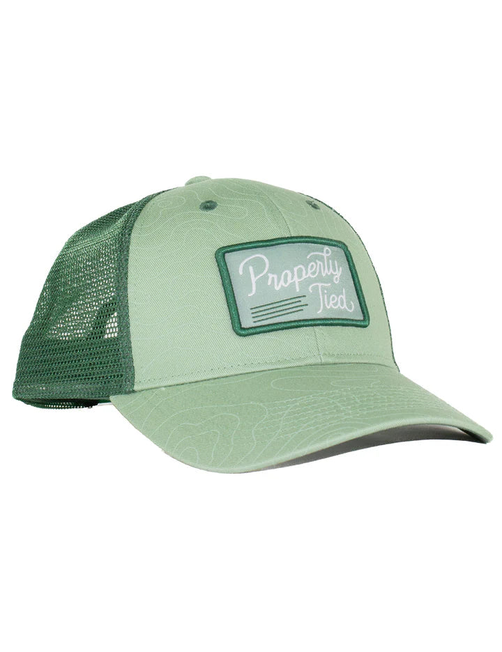 Sportsman Trucker Hat Moss Topo