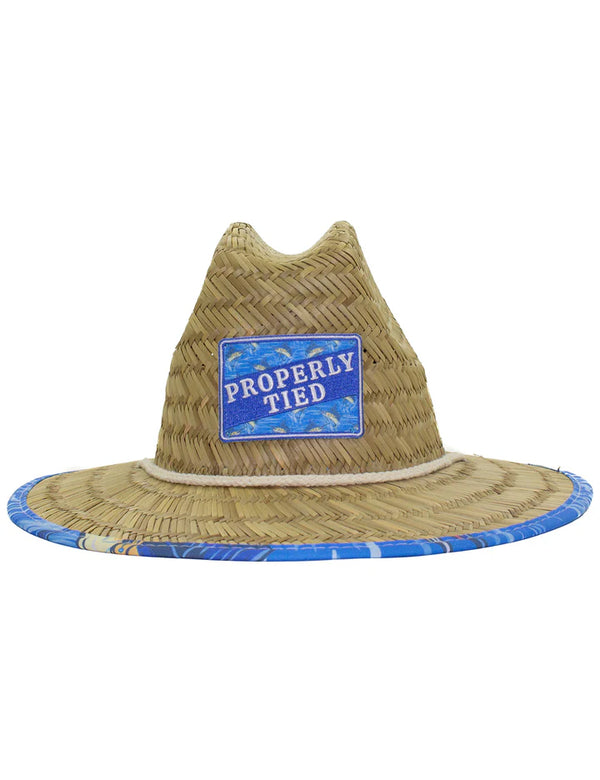 Youth Cabo Straw Hat Marlin - Born Childrens Boutique