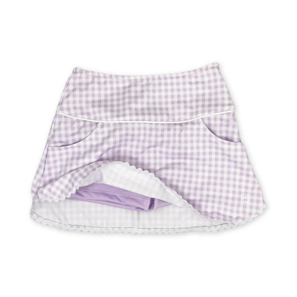 Tiffany Skort - Petal Purple Gingham