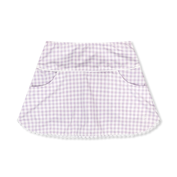 Tiffany Skort - Petal Purple Gingham