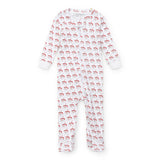 Parker Zipper Pajamas - Hot Cocoa Santa