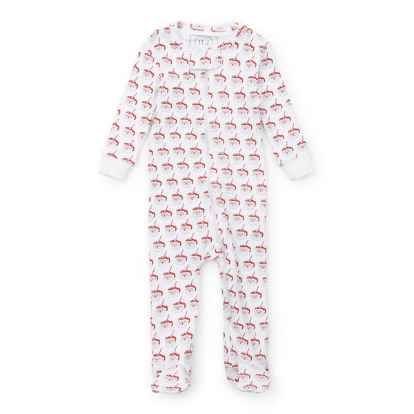 Parker Zipper Pajamas - Hot Cocoa Santa