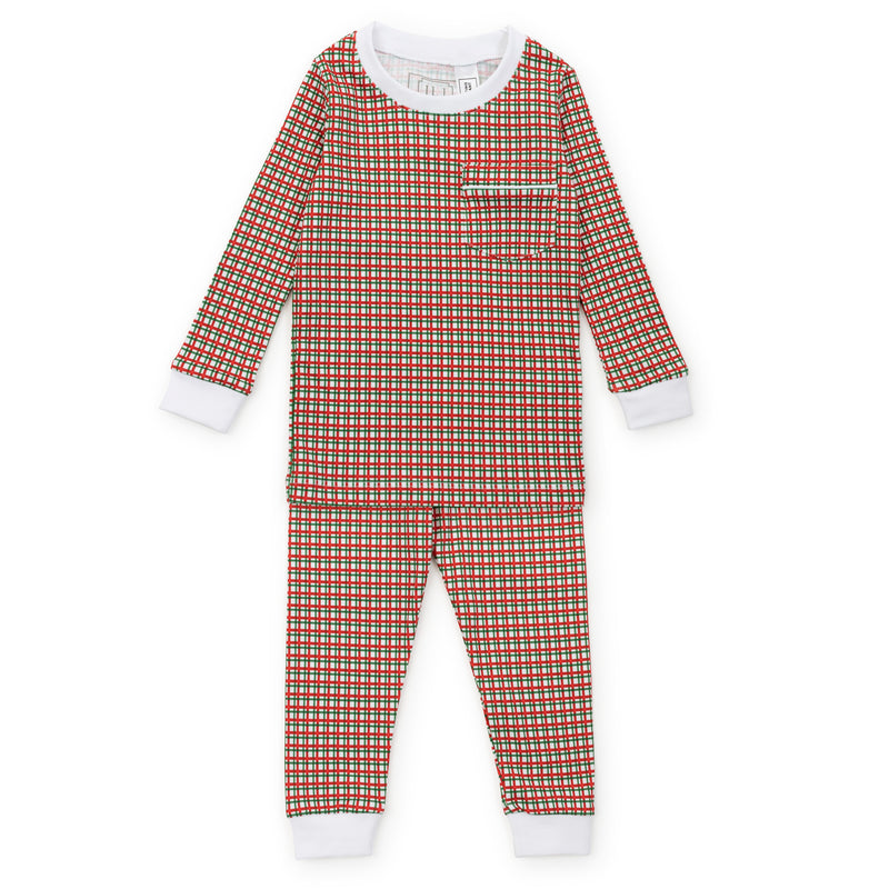 Bradford Pajama Set - Holiday Plaid