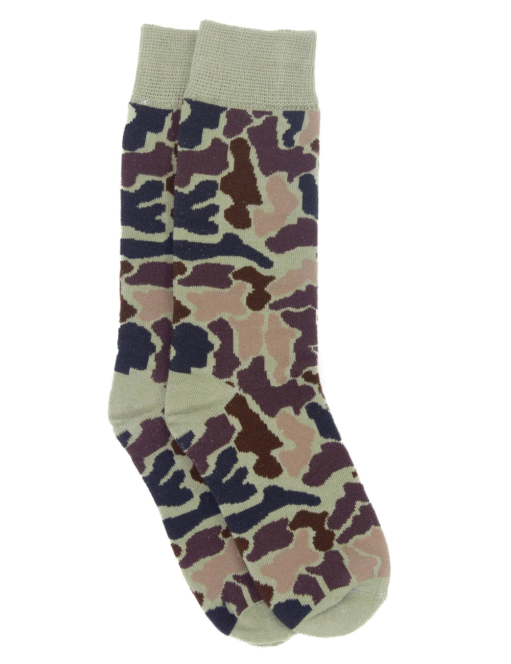 Lucky Duck Sock, Vintage Camo - Born Childrens Boutique