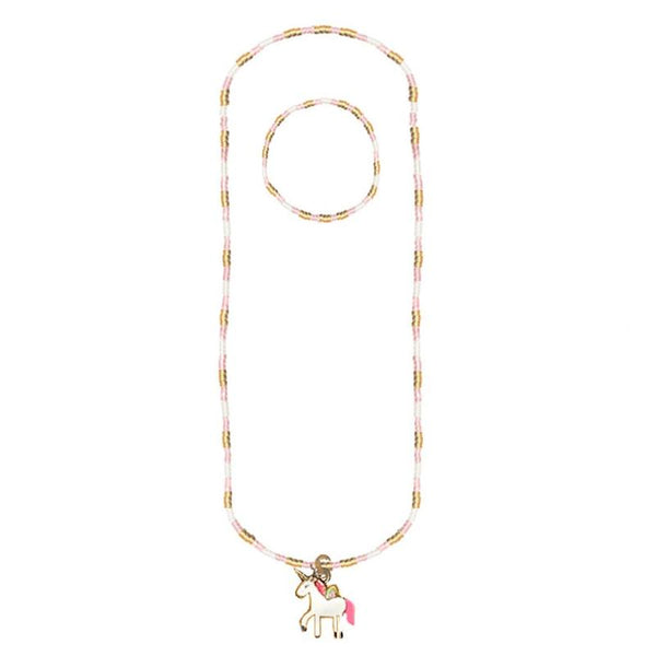 Magic Unicorn Necklace and Bracelet Set - Born Childrens Boutique