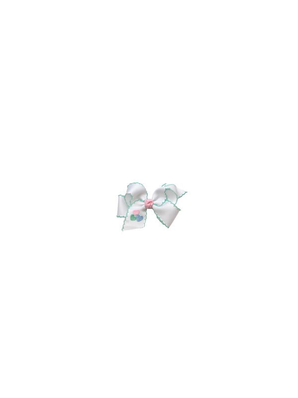 Pre-Order Hallie Hair Bow - Hearts - Born Childrens Boutique