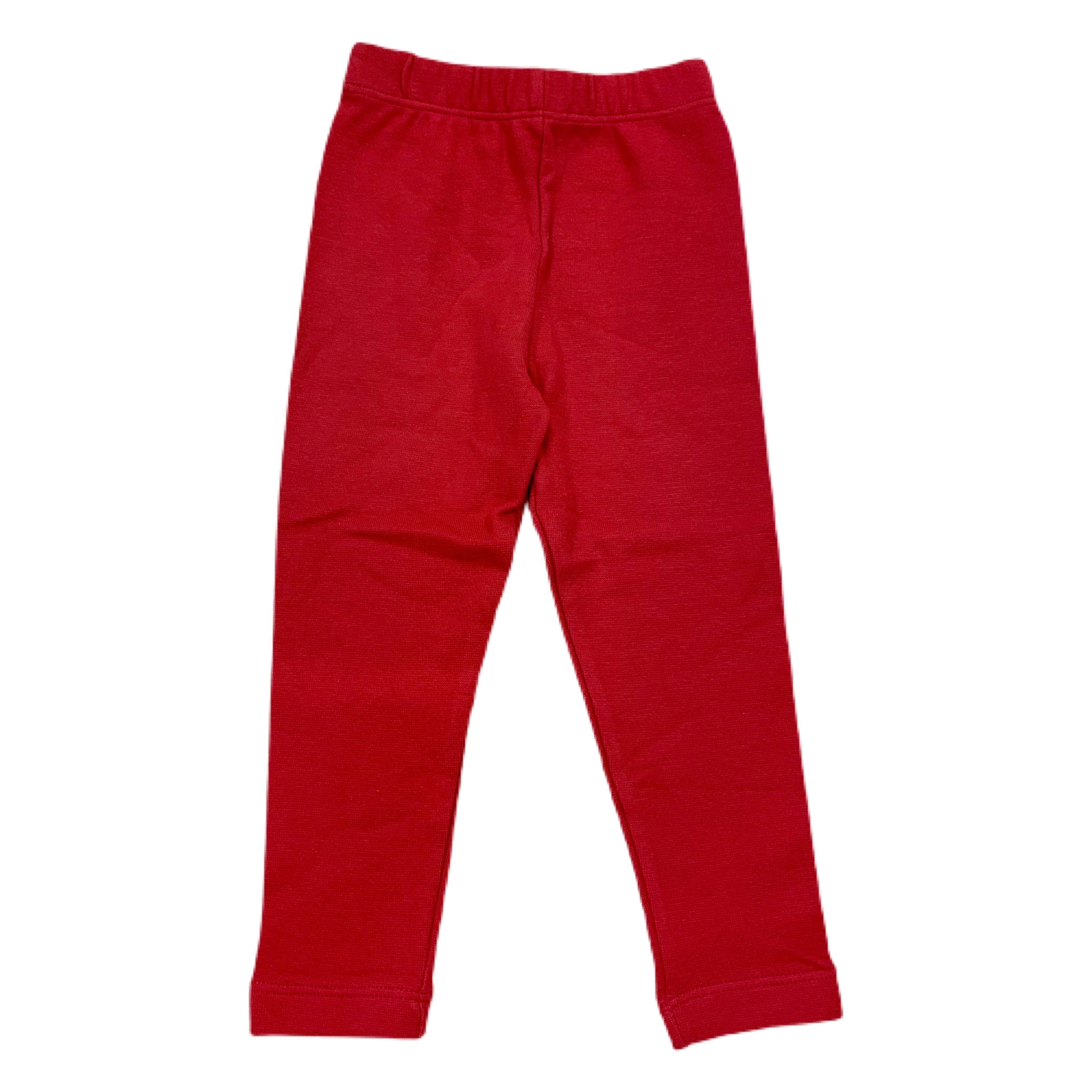 Leggings Deep Red - Born Childrens Boutique