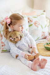 Sara Jane's Sweet Dream Set Boardwalk Bunny With Palm Beach Pink - Born Childrens Boutique