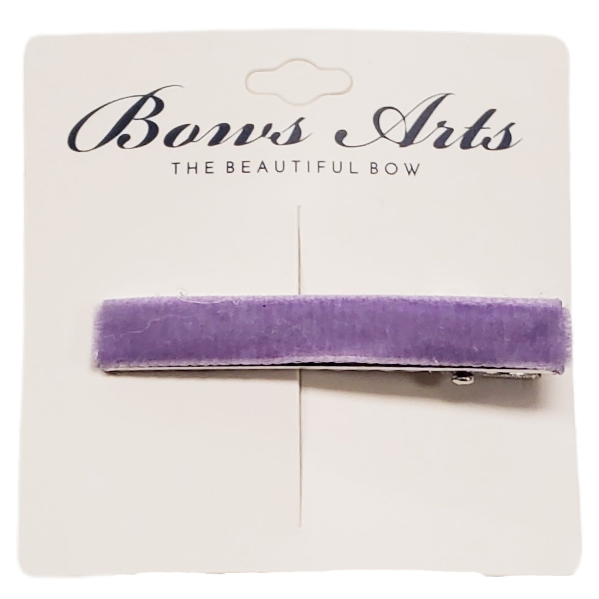 Velvet Bar Teeth Clip, Lilac - Born Childrens Boutique