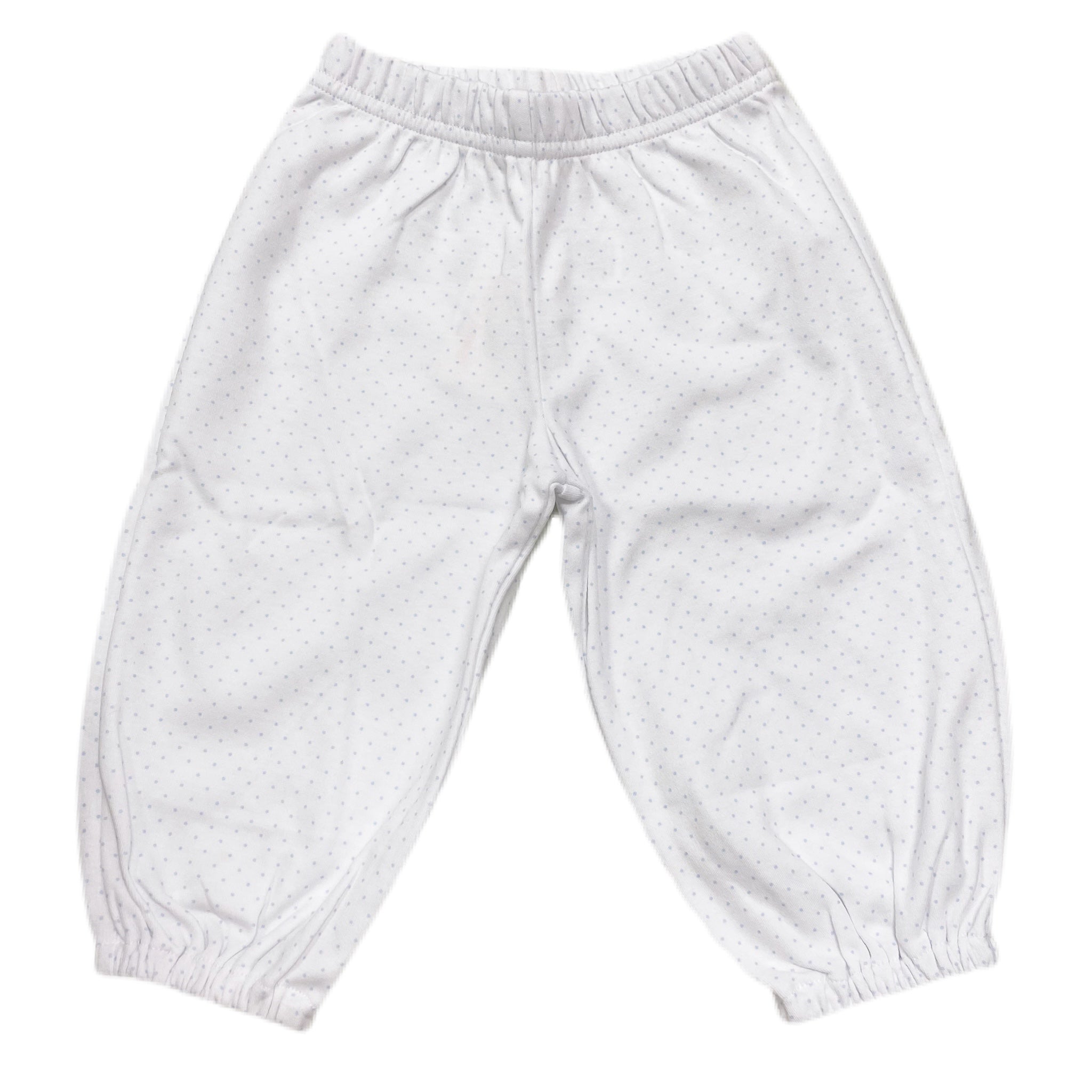 Boy Bloomer Pants Blue Dot - Born Childrens Boutique