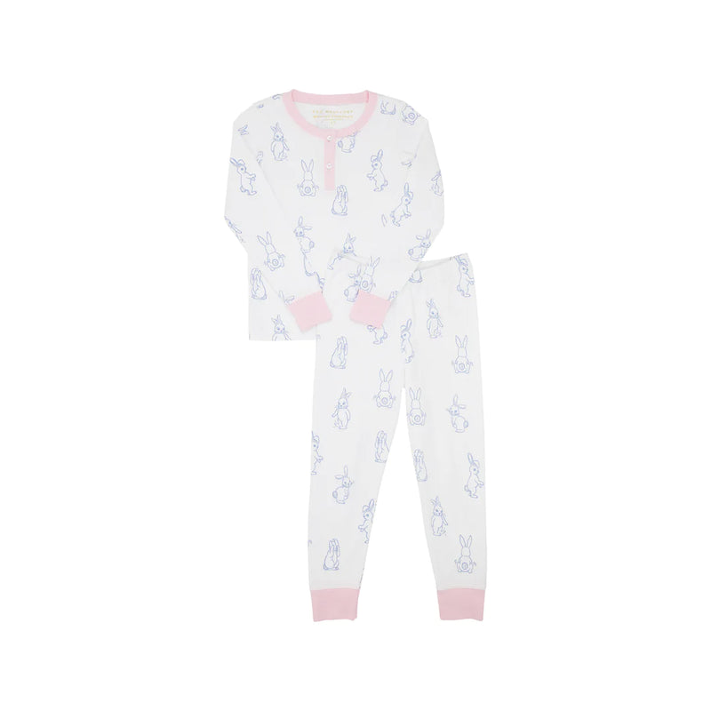 Sara Jane's Sweet Dream Set Boardwalk Bunny With Palm Beach Pink - Born Childrens Boutique