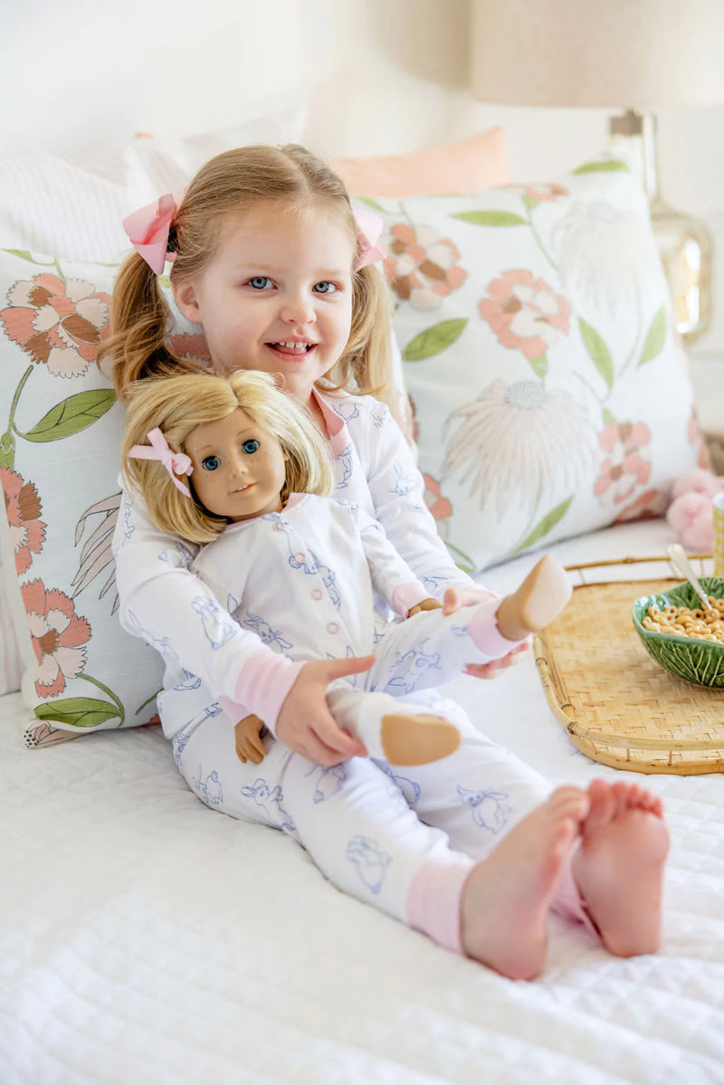 Sara Jane's Sweet Dream Set Boardwalk Bunny With Palm Beach Pink - Born Childrens Boutique